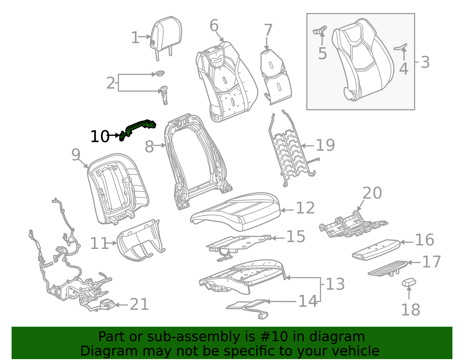 F Support - Cadillac (84116679)
