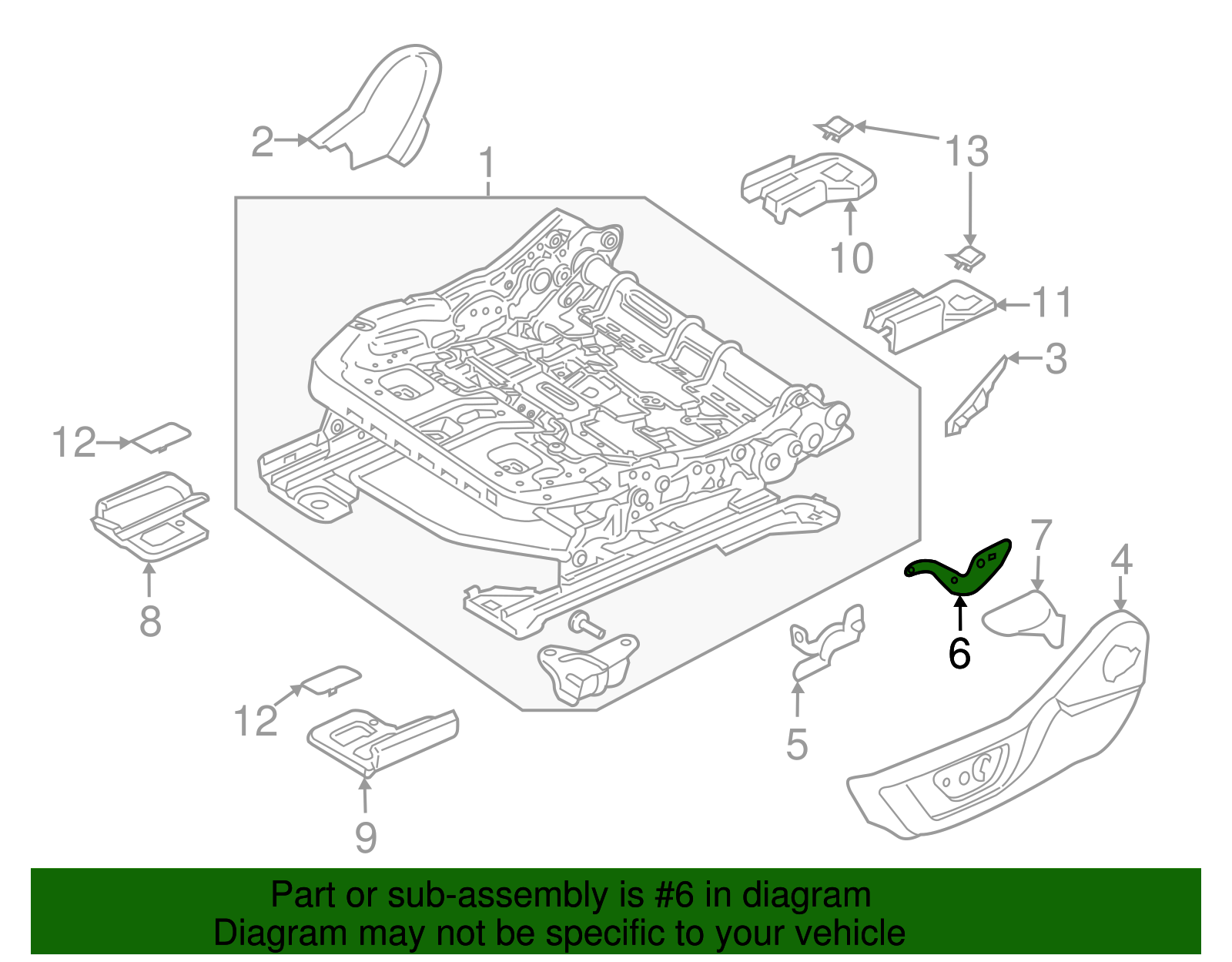 Lever - Ford (FR3Z-6362648-A)
