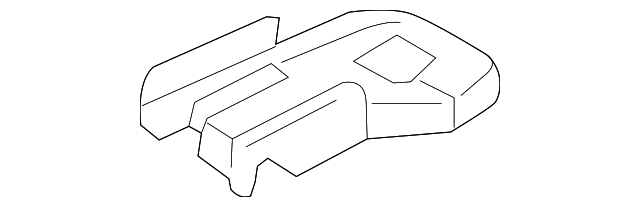 Track Cover - Ford (FR3Z-6361749-DA)