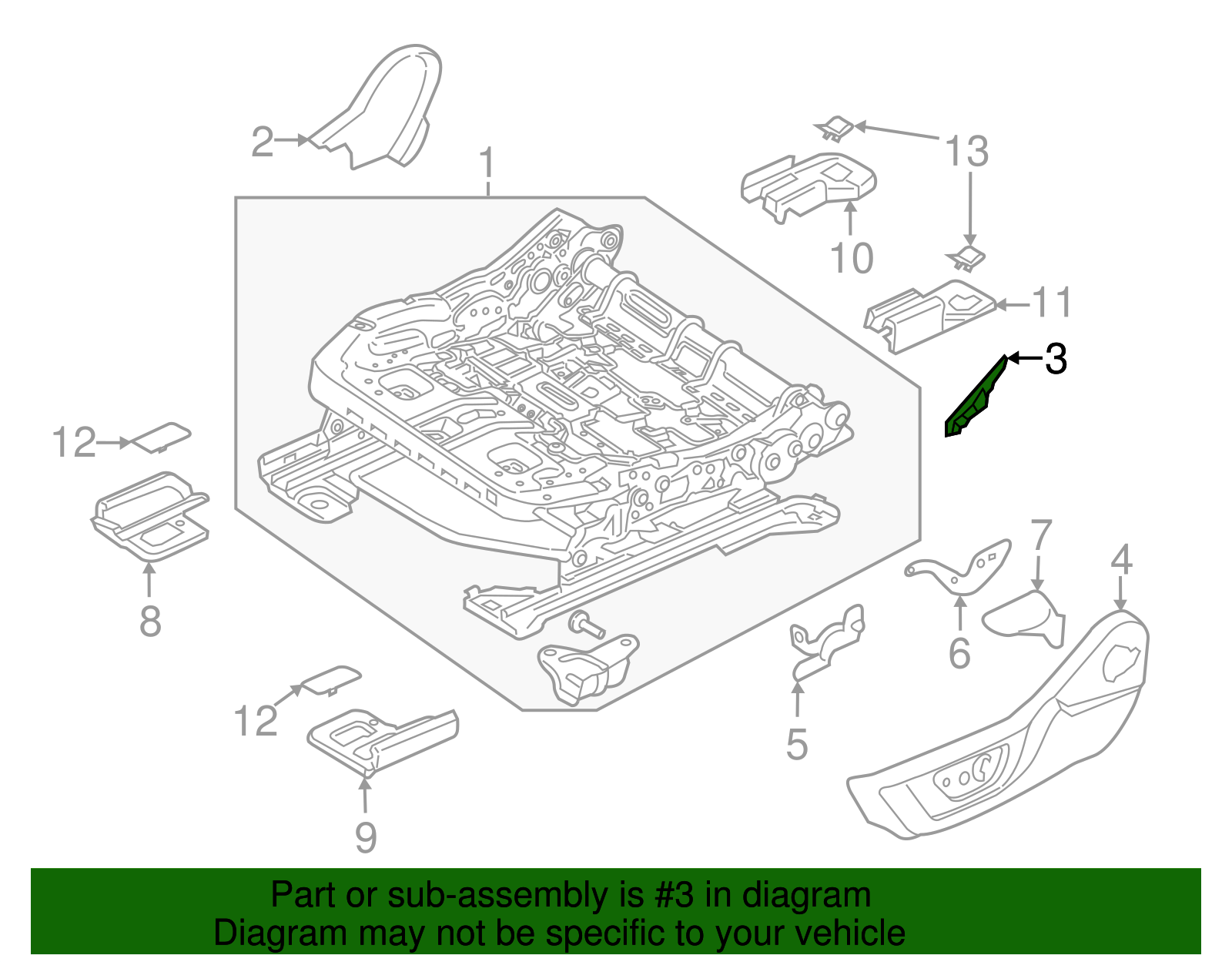 Pivot Cover - Ford (FR3Z-6362187-DA)