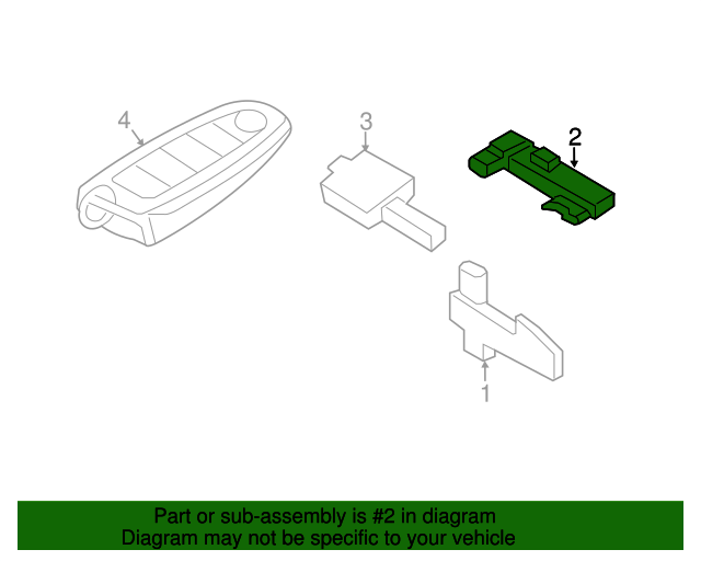 Genuine OEM Keyless Entry Sensor Part DS7Z19D596B Fits 20132019 Ford Up To 35 Off On Every