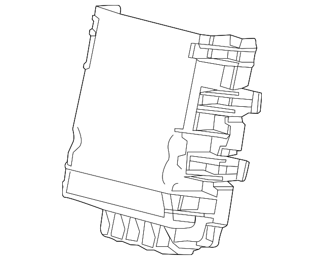 20152020 GM Dash Wiring Harness Junction Block Cover 22773472