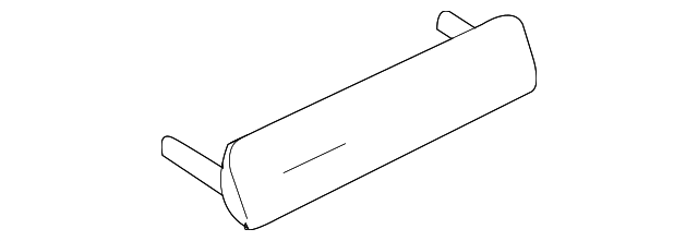 Handle Assembly, Front S/D Pull (W/Burl Walnut)(*Cashmere - Cadillac (89046414)