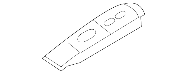 Bezel, Side Wdo Switch                         *Gray - Cadillac (89038791)