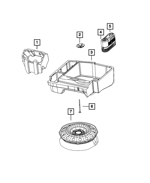 2013-2023 Dodge Challenger Storage Bin 68088818AA | Mopar eStore