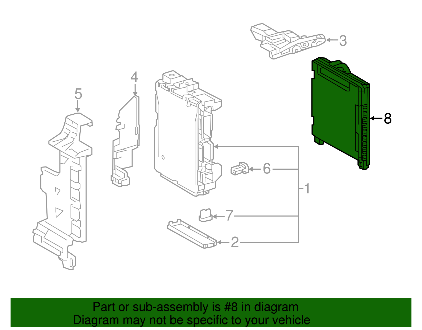 Multiplex Module - Toyota (89220-33P90)