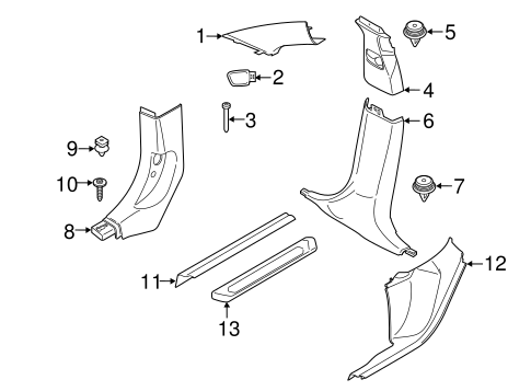 Bmw X3 Body Parts Diagram - Optimum BMW