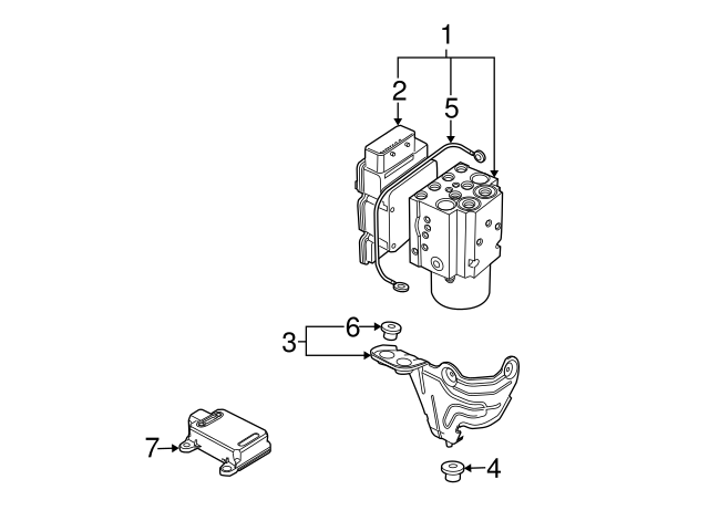 SAAB 93 2005 YAW RATE SENSOR CONTROL MODULE 13223930 SAAB 93 2005 YAW RATE SENSOR CONTROL MODULE 13223930