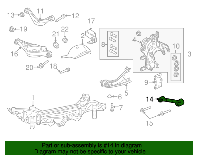 Lateral Arm Ford (9E5Z5500B) BlueFordPart