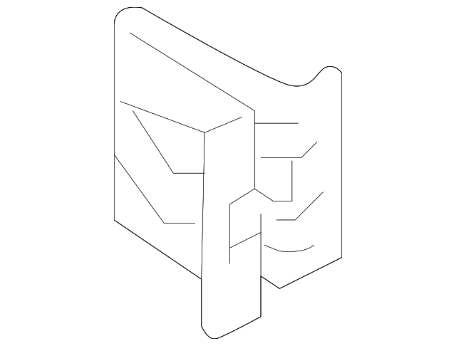 82315-2P000 - Body A-Pillar Trim Panel Insert Clip - 1999-2021 Hyundai ...