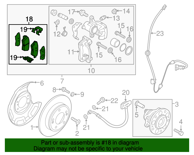 20142016 Kia Soul Brake Pads 58302B2A00 Kia Parts Store Kia Wholesale