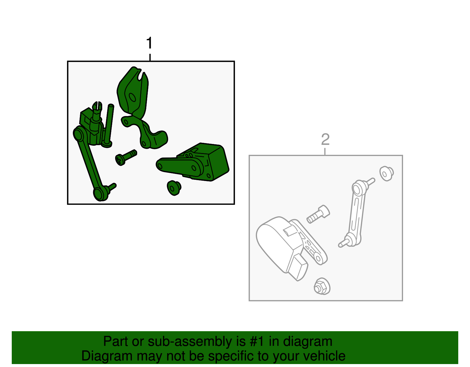 Level Sensor - Volkswagen (7L0-616-213-E)