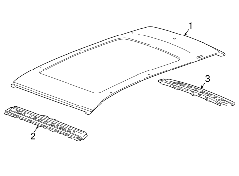 Roof & Components for 2018 Chevrolet Equinox | OEM GM Parts
