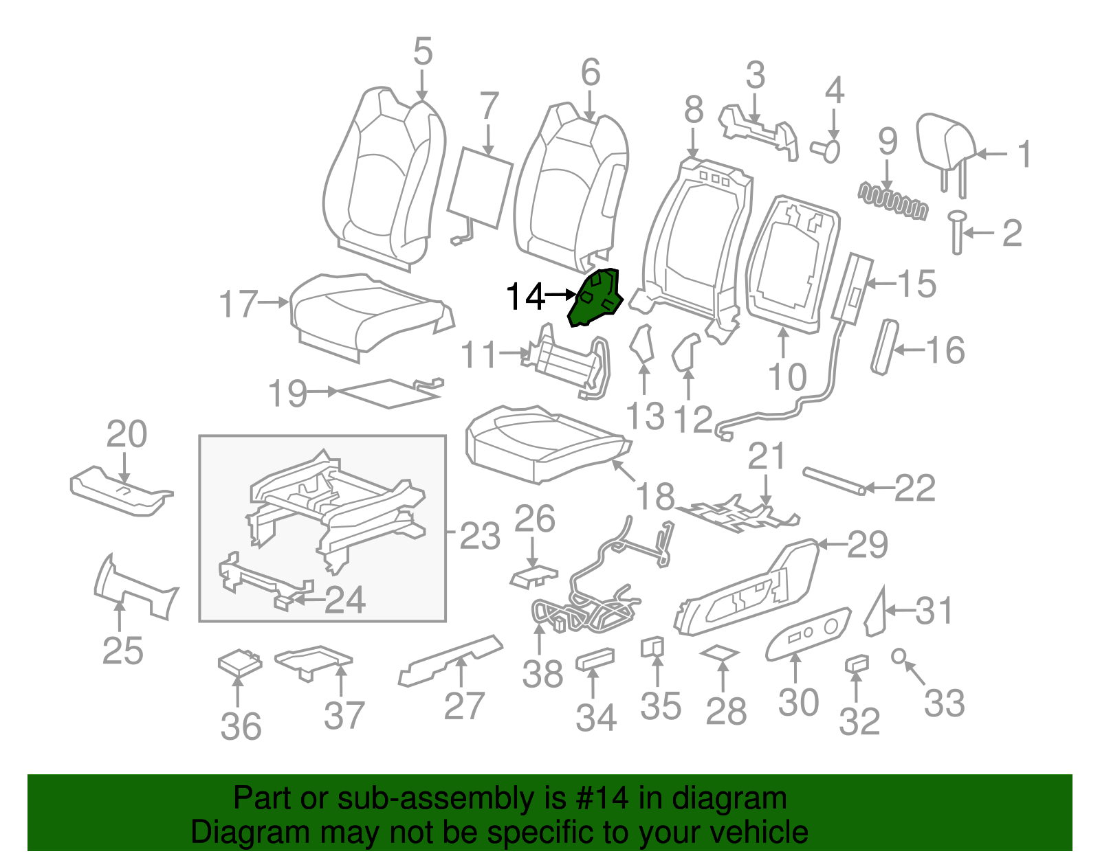 Inner Finish Panel (25796307)