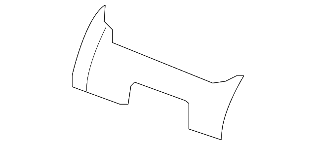 Light Titanium Driver Seat Adjuster Shield (25796520)