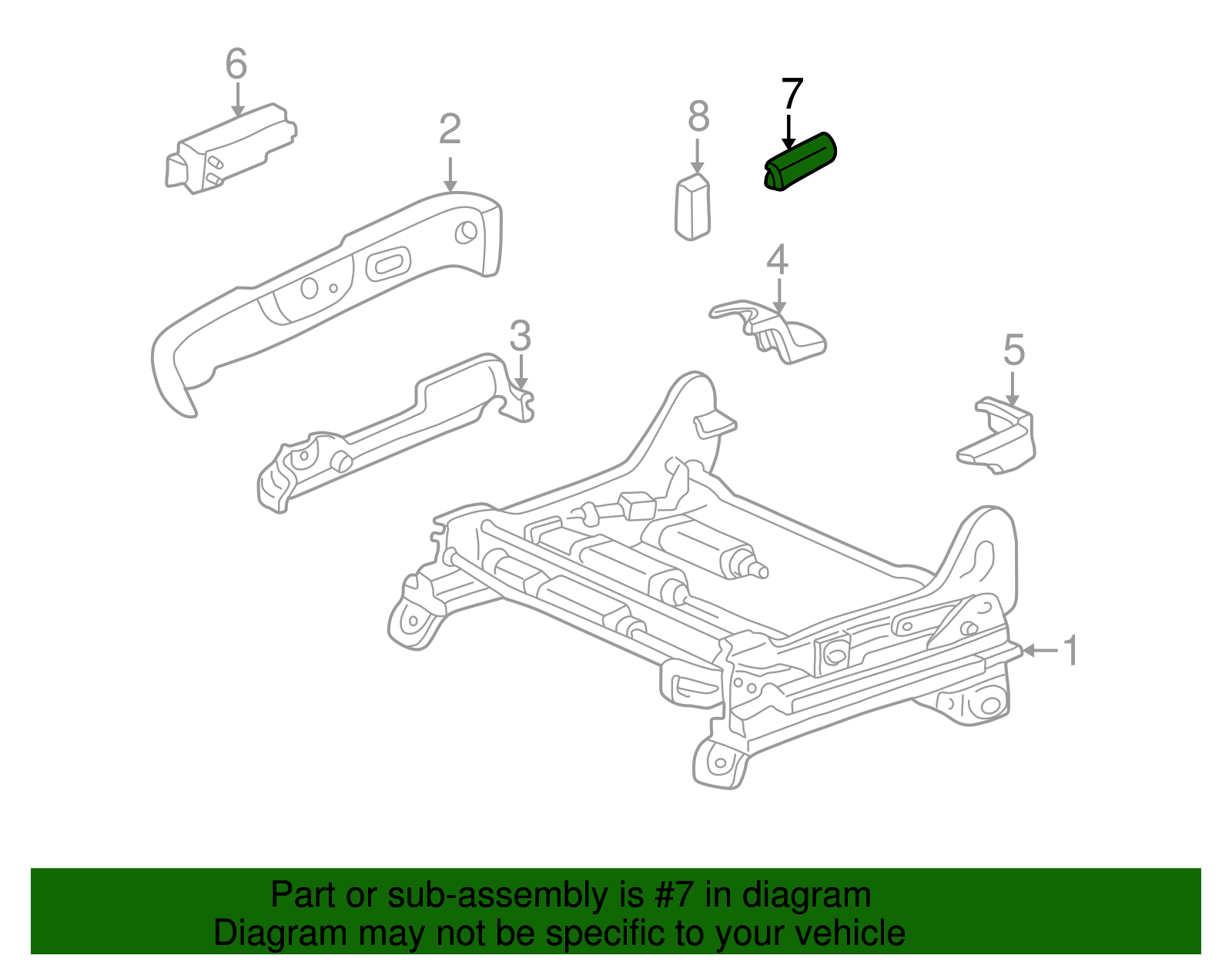 Adjust Knob - Toyota (84921-33070-B0)