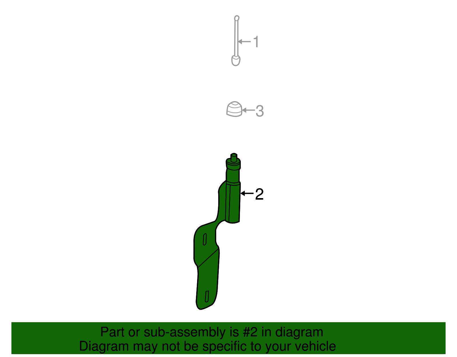 Bracket Assembly, Rdo Antenna - GM (09134750)