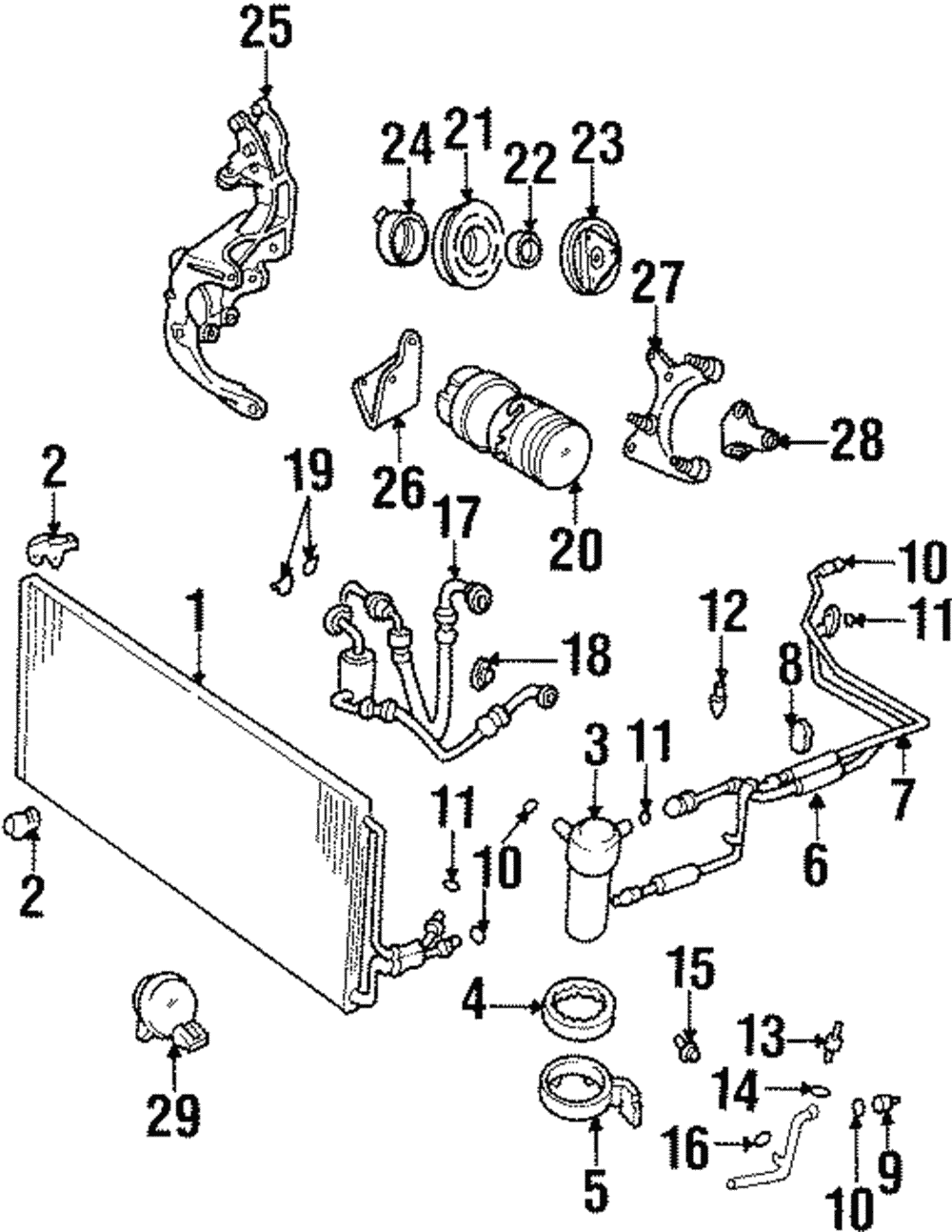 Compressor Assembly, A/C - GM (1135499)