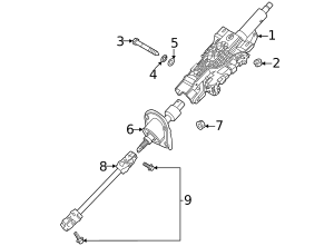 2022-2023 Genesis GV70 Joint Assembly Universal 56400-AR500 | QuirkParts