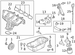PY01-14-311A - Oil Filter Housing 2014-2021 Mazda | Mazda Wholesale Direct