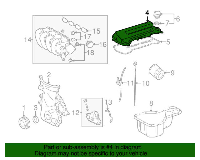 2000-2008-toyota-valve-cover-11201-0d030-toyota-parts