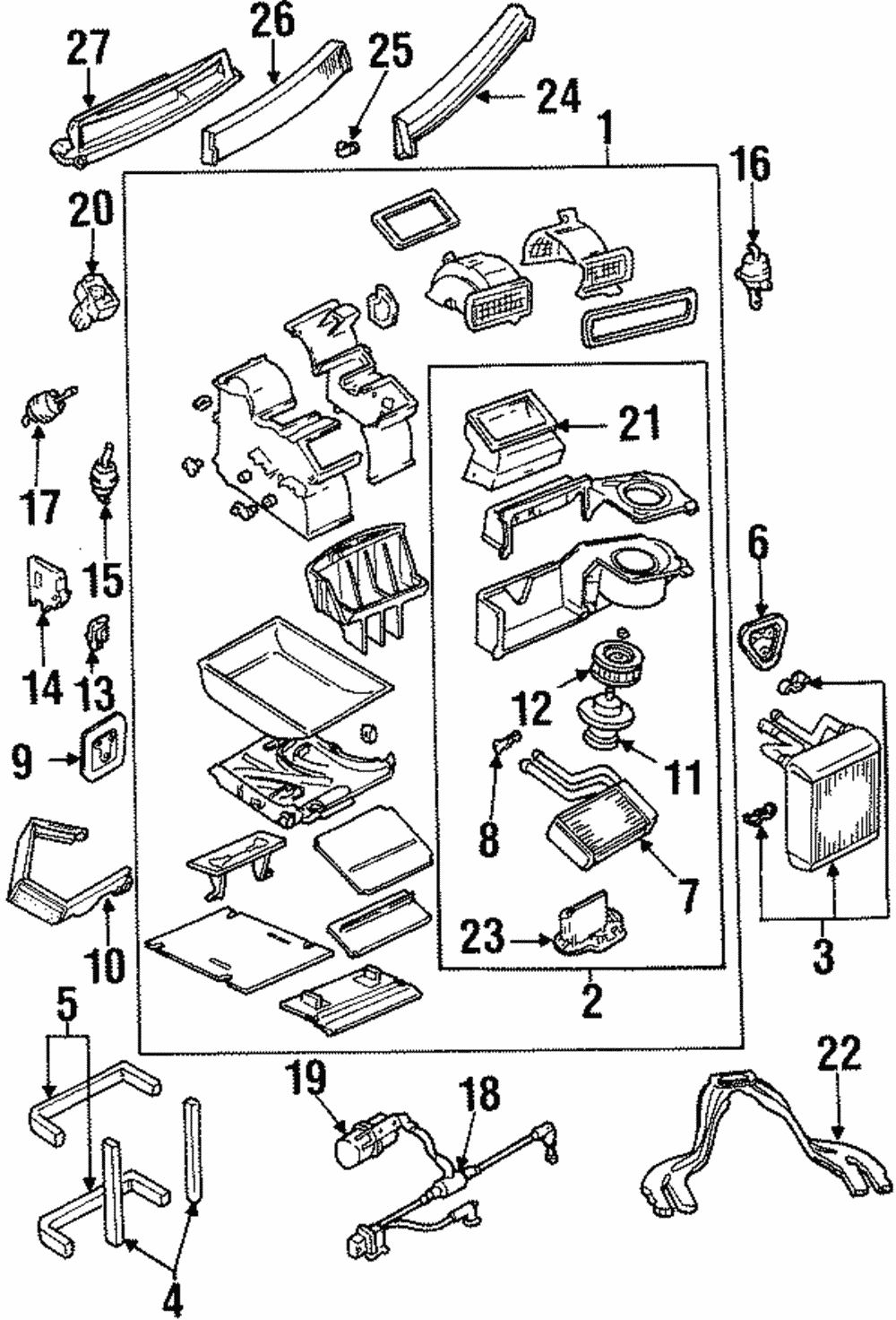 Heater Core - Ford (YS2Z-18476-AA)