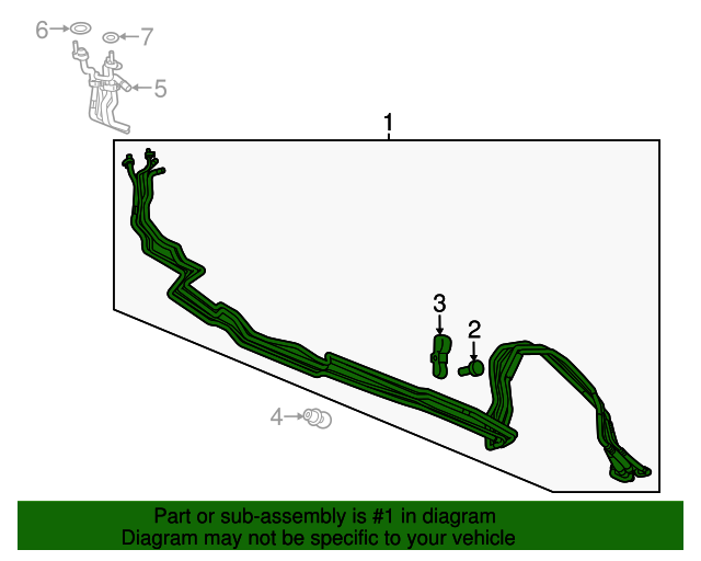 20182022 GM Auxiliary Air Conditioning Evaporator Hose Kit with Filter, Connector, Clips, Seals