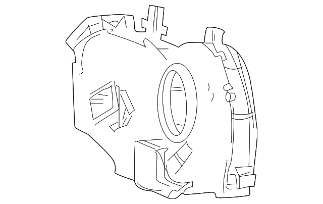 Auxiliary Air Conditioning Evaporator and Blower Upper Case - GM (88891577)