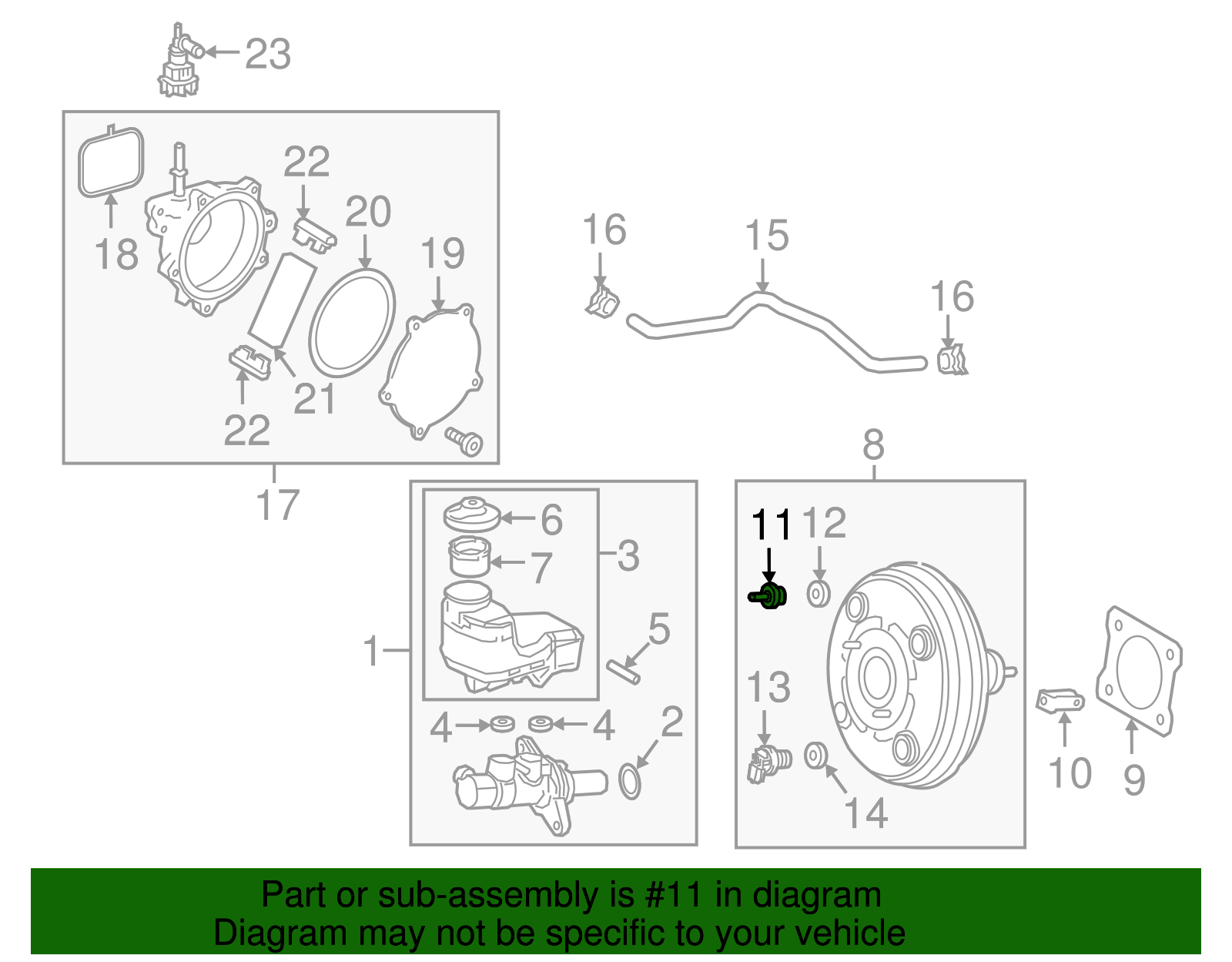 Booster Check Valve - Scion (44730-22150)