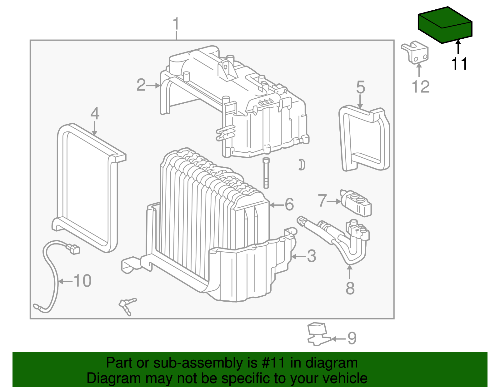 HVAC Control Module - Toyota (88650-42010)