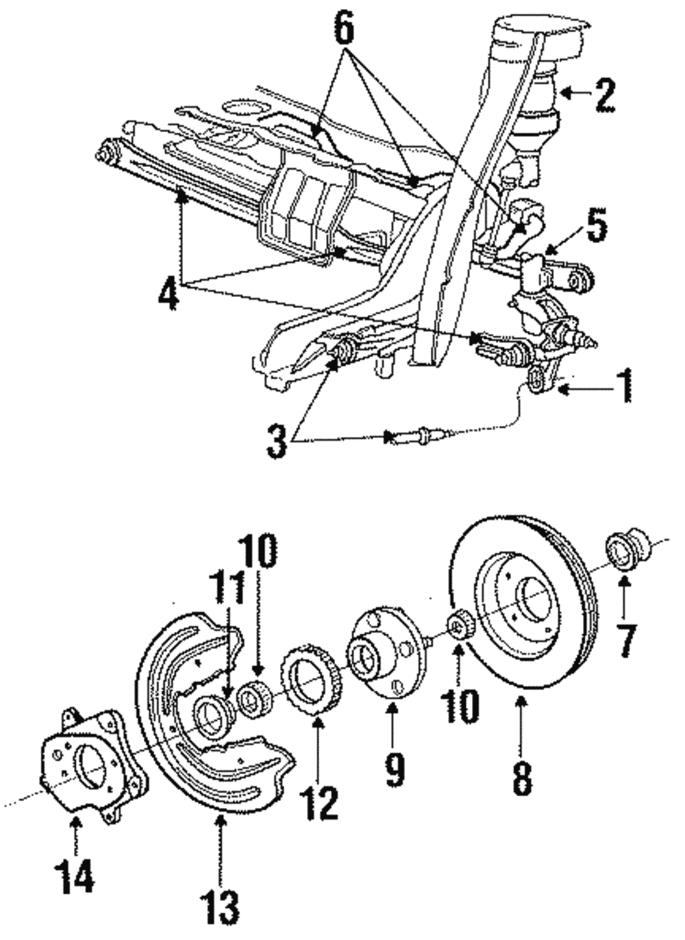 Spring Assembly - Ford (YF3Z-5A965-AA)