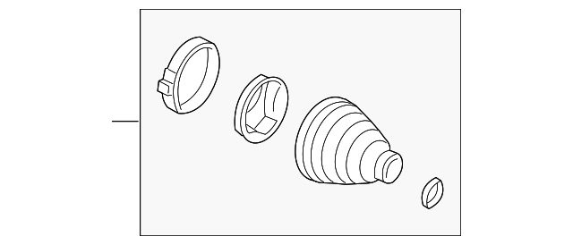 Boot Kit, Front Whl Drv Shf      Tri-Pot Jt - GM (10393274)