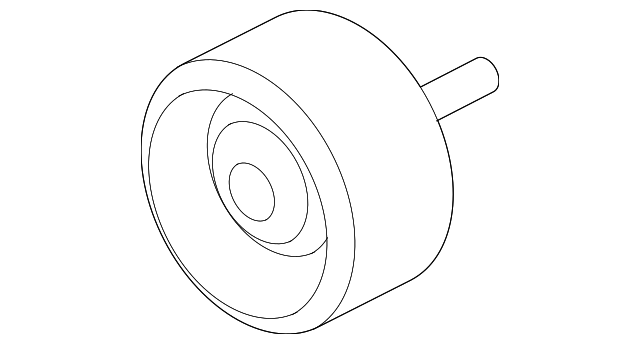Motorcraft™ Accessory Drive Belt Idler Pulley - Ford (YS-298)