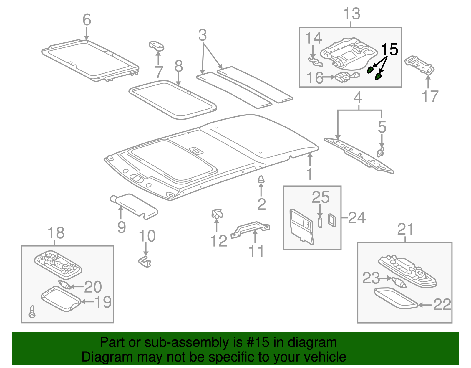 O'head Lamp Bulb - Toyota (90981-12020)