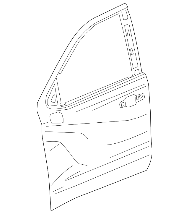 20202022 GM Front Passenger Side Door Outer Panel 84691734 GM Parts