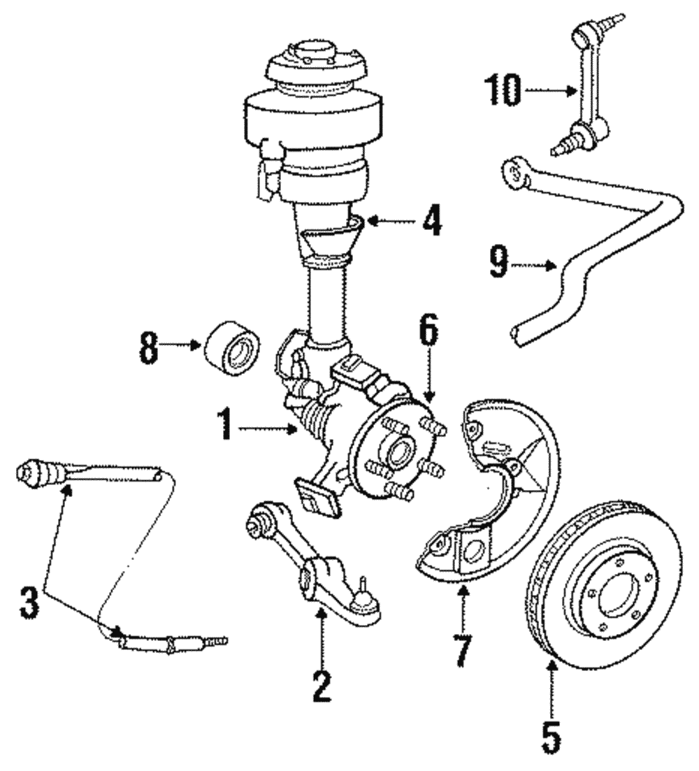 Strut Assembly - Ford (YF3Z-3C098-BA)
