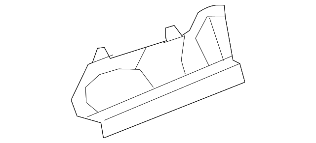 Front Driver Side Wheelhouse Panel Bracket - GM (84062146)