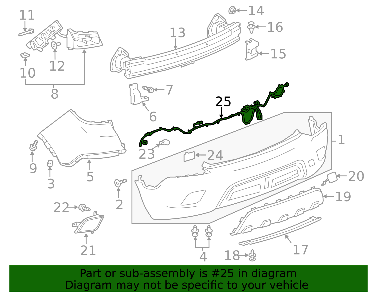 Liftgate Wiring Harness - GM (95428865)