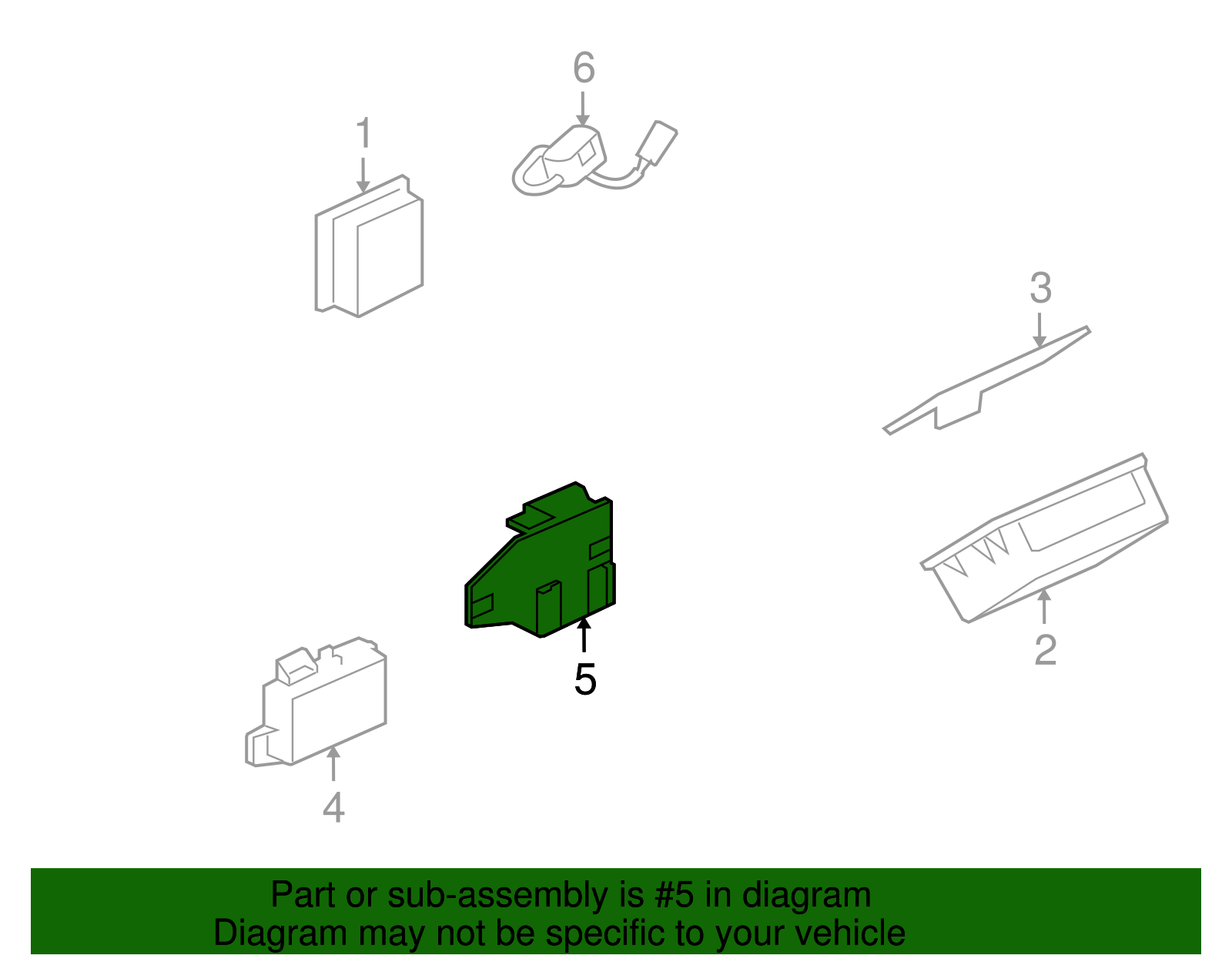 Bracket - GM (94700293)