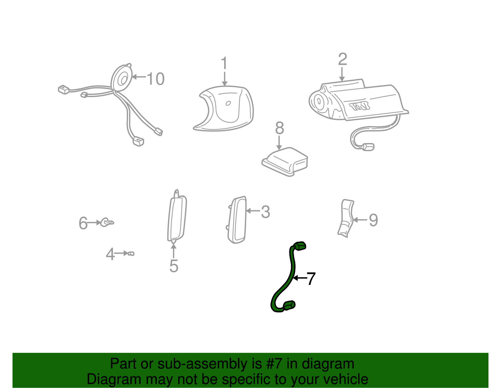 Wire Harness - GM (25700401)