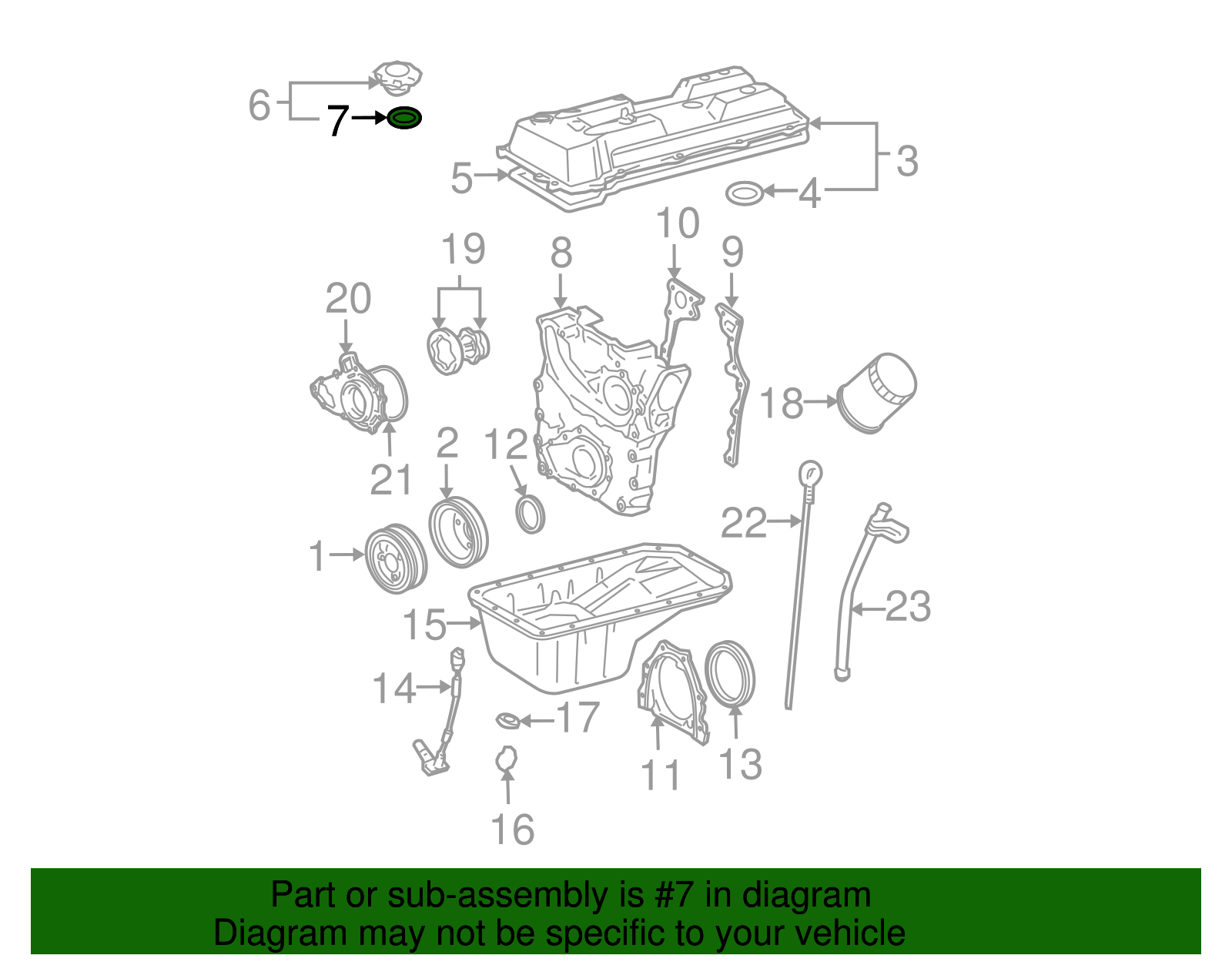 Filler Cap Gasket - Scion (90430-37140)