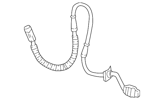 Front Wheel Speed Sensor Wiring Harness - Buick (25737352)