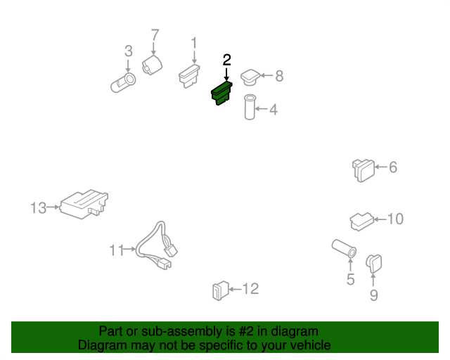 20152020 Ford F150 Switch Assembly FL3Z14B512AB Varsity Ford