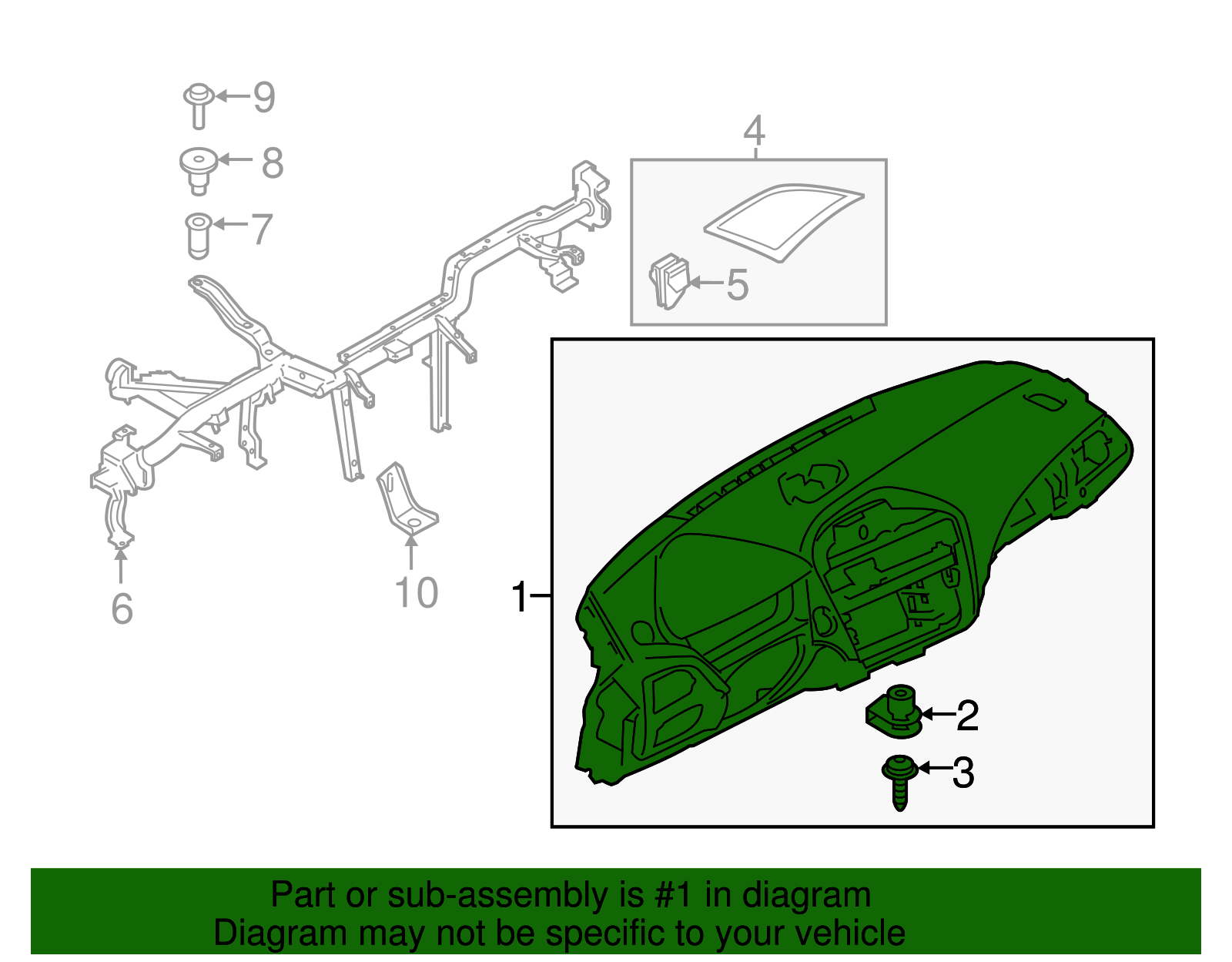 51-45-9-270-595 - 2014-2017 BMW - Instrument Panel | BMWPartsHub