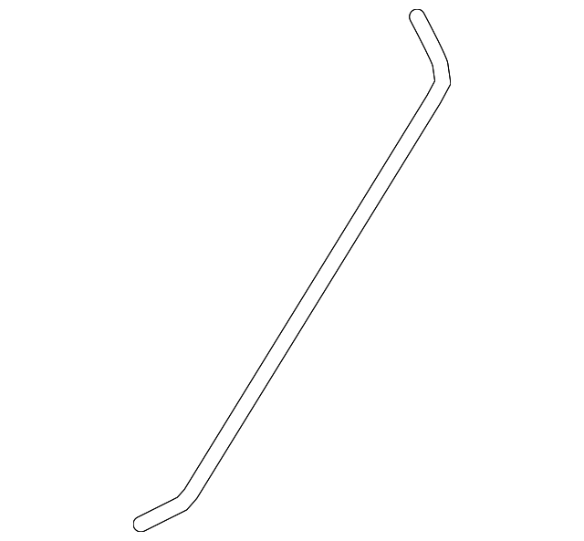 20072017 GM Passenger Side Sunroof Housing Front Drain Hose 23321086