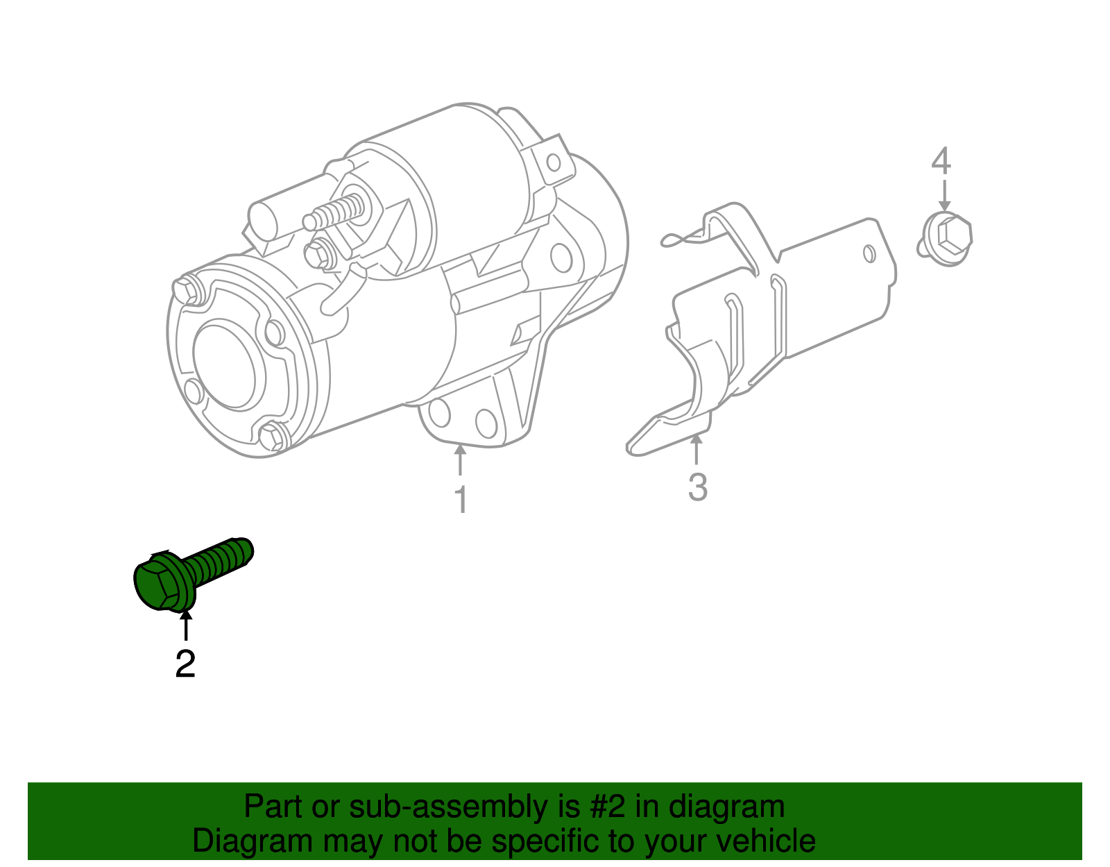 Multi-Purpose Bolt - GM (11588740)
