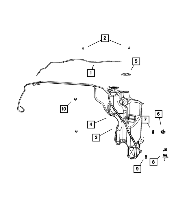 20022010 Dodge OEM NEW Mopar 20022009 Dodge Ram 15003500 Windshield