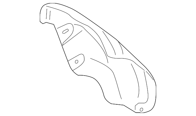 Liner, Rear W/H Panel Rear - GM (94711525)