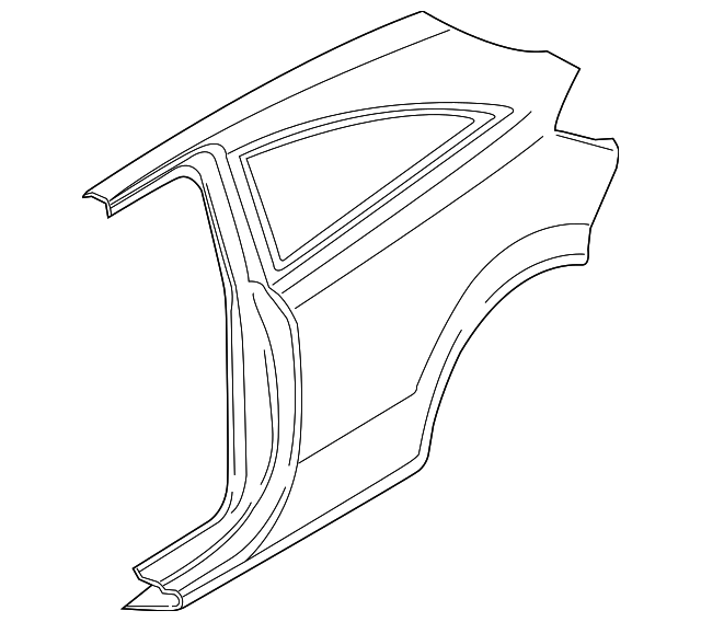 Panel, Body Side Otr Rear - GM (94712195)
