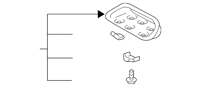 Genuine Toyota Scoop Guide 76182-35060